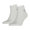 TOMMY HILFIGER Herren Kurzsocken 2er-Pack Weiß | Premium Qualität mit Stretchbündchen