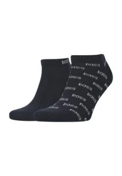 socken-struempfe Verkäufe 7 BOSS Sneakersocken 2er-Pack Für Herren 401 DARK BLUE - Premium-Qualität